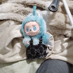 Labubu Blue Doll