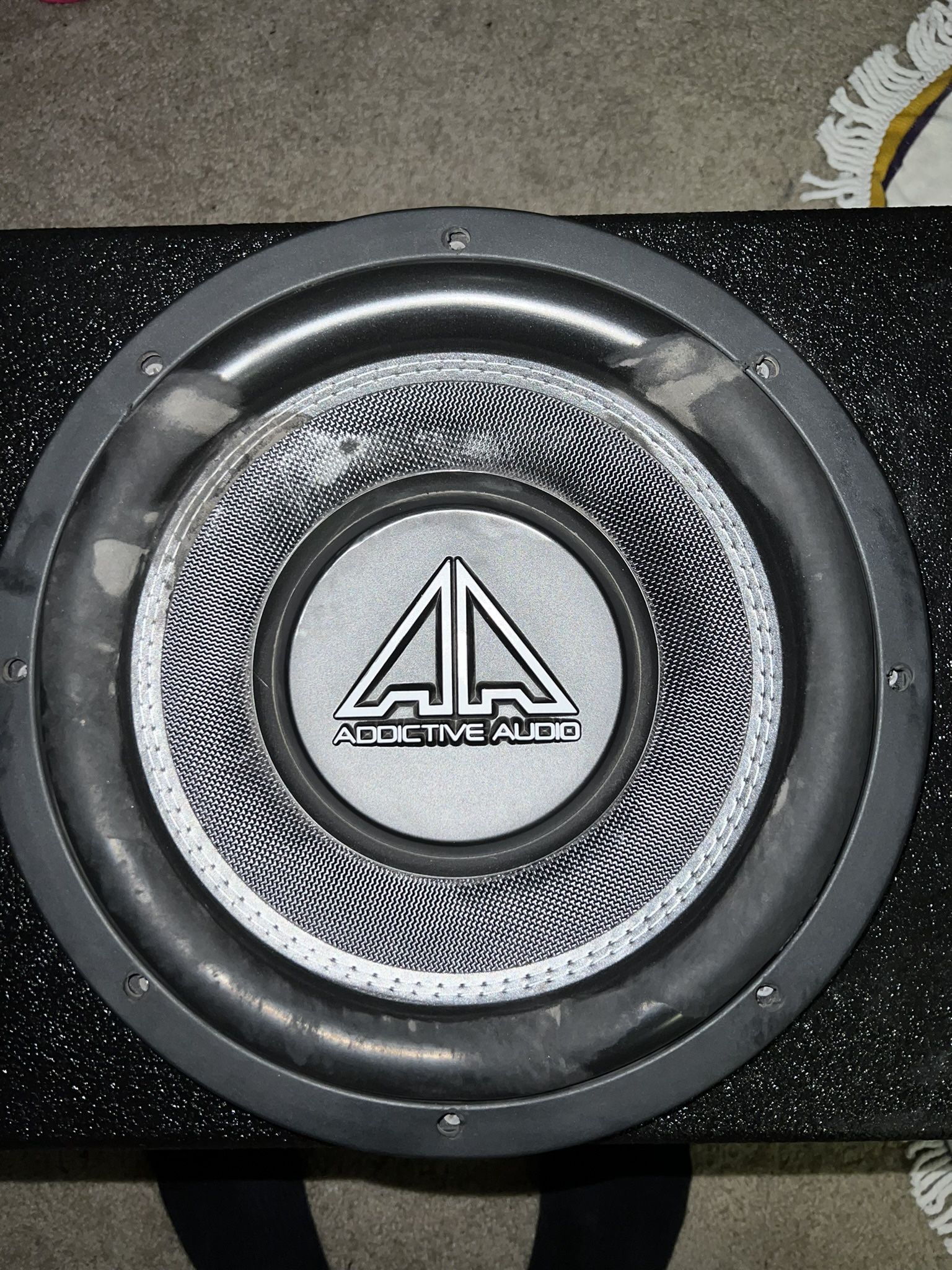 1200 Watts RMS 12 Inch Subwoofer Dvc 4 Ohm Addictive Audio