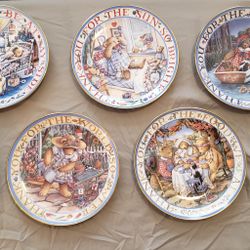 Royal Doulton Blessed Bear Collectible Plates