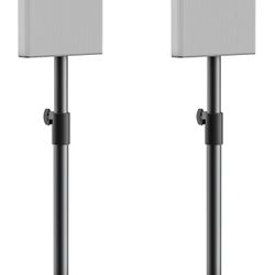 Height Adjustable Floor Speaker Stands X(184)