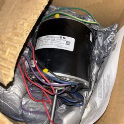 Century Refrigeration Motor, 1/10 HP, 1 Ph, 60 Hz, 115/230 V, 1050 RPM, 1 Speed, 42 Frame, OAO - 608