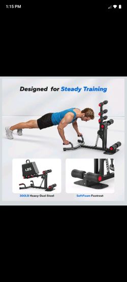 Sissy Squat Machine Core Workout Station ( Brand New, In Box ) For $30