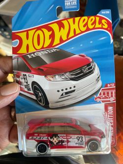 2026 New Hot Wheels Red Edition Honda Odyssey J Case Target Exclusive 🔥🔥