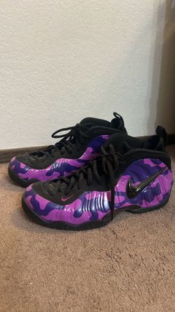 Purple Camo Foamposite