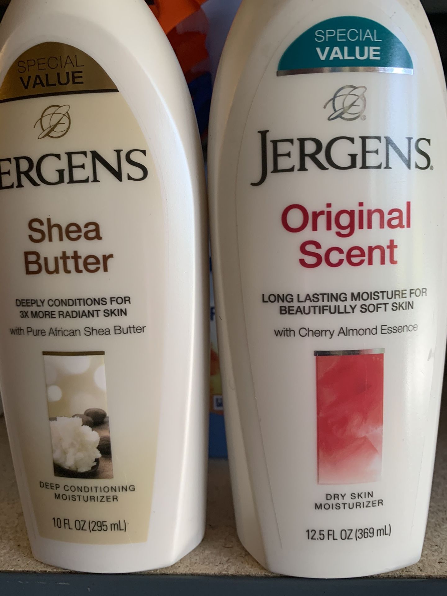 Jergens lotion 2.50 each