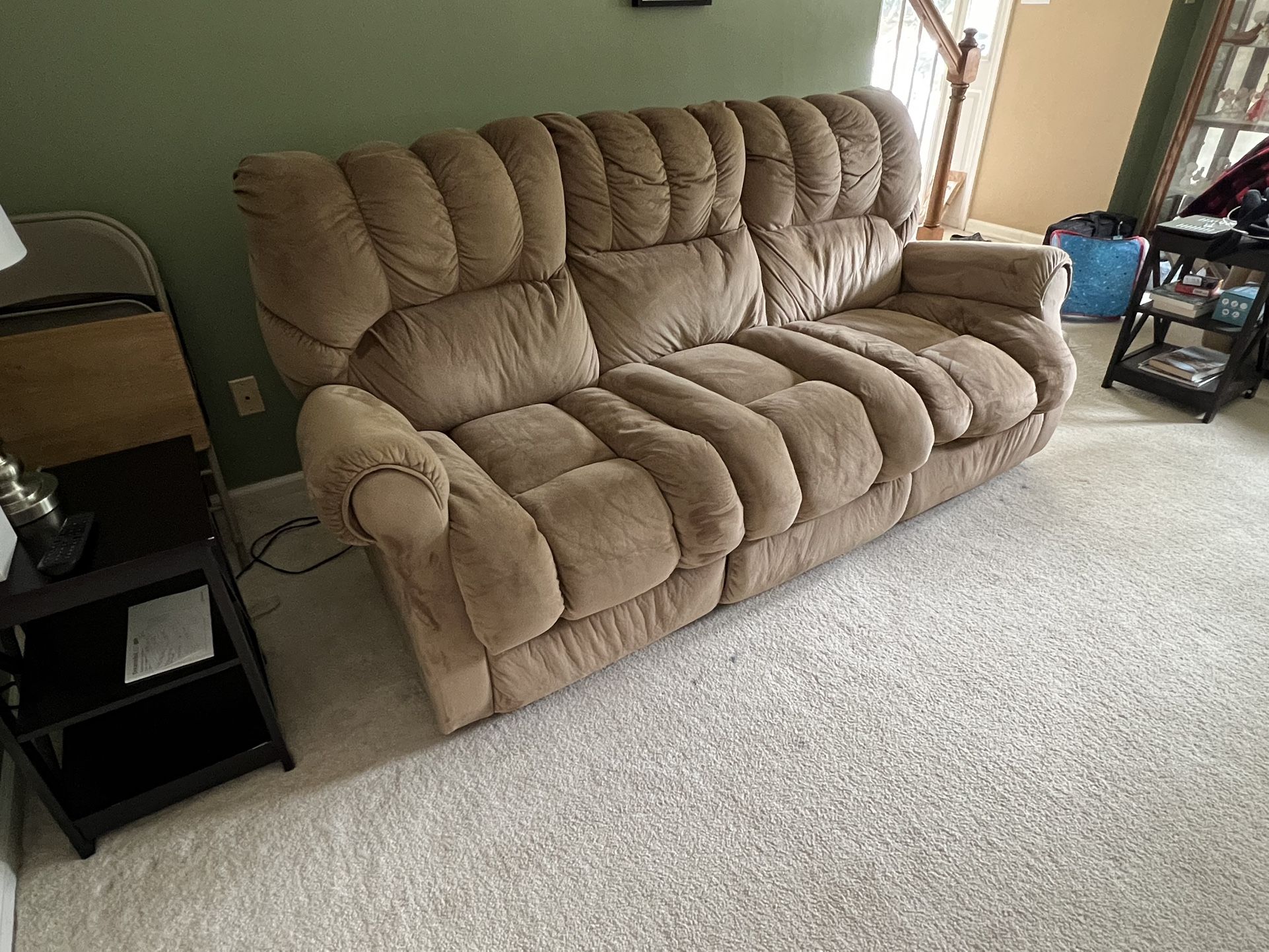 Electric Reclining Sofa And Love Seat