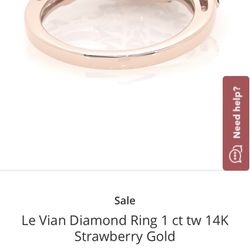 I love you on chocolate diamond engagement ring Thumbnail