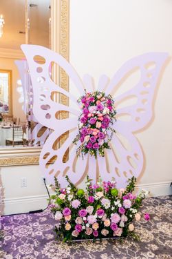 Butterfly party decor