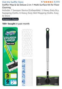 Swiffer sweep & mop