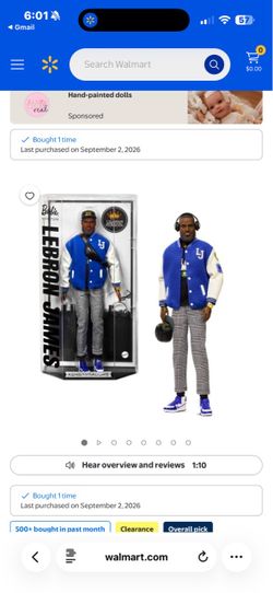 LeBron Barbie Doll
