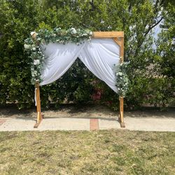 Wooden Wedding Arch