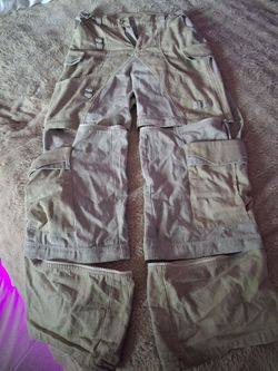 Tactical Cargo Pants with Zip-Off Legs (3 lengths)