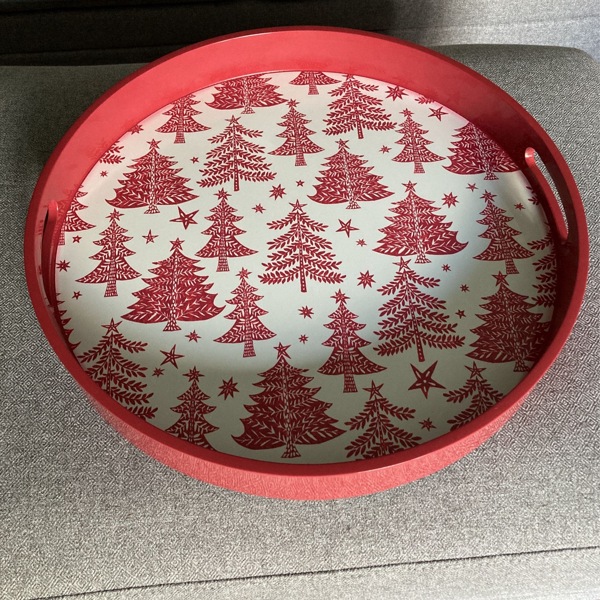 Pottery Barn Alpine Trees Tray for Sale in Omaha, NE OfferUp