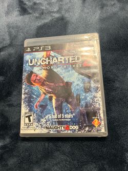 PS3 Uncharted 3 among thieves video game no scratches, tested