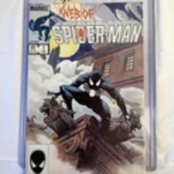 #1 Marvel Comics Web of Spider Man 1984