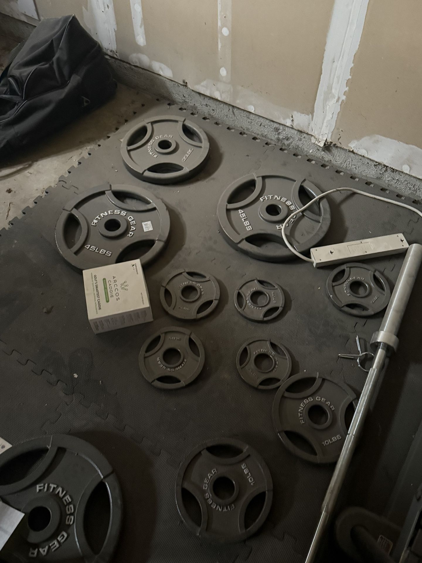 Fitness Gear Weight Set 390lb Sold With Power Rack And Bench Or Sold Separate