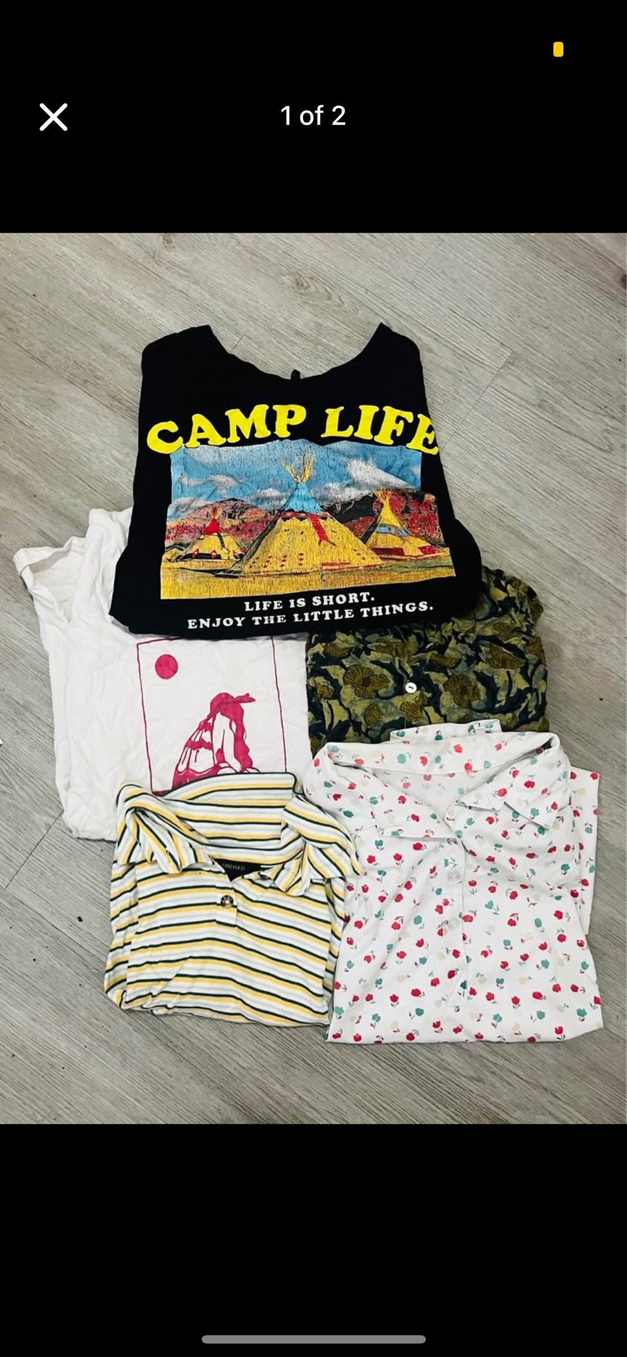 5 teens/women’s shirts