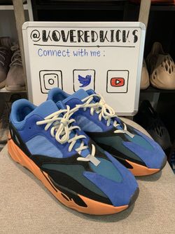 Adidas Yeezy Boost 700 V1 Bright Blue RF Size 14.5 CLEAN IN BOX! SHIP ONLY!!