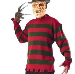 Rubies Nightmare on Elm Street Freddy Krueger Costume Sweater Adult XL Halloween