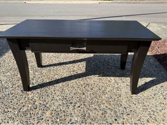 Solid Alder wood Media TV stand and coffee table