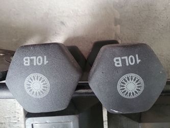 10lb dumbells alone
