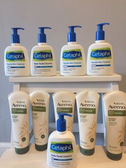 $40 personal Hygiene 5lotion 229g each bottle and 5facewash 237ml each bottle