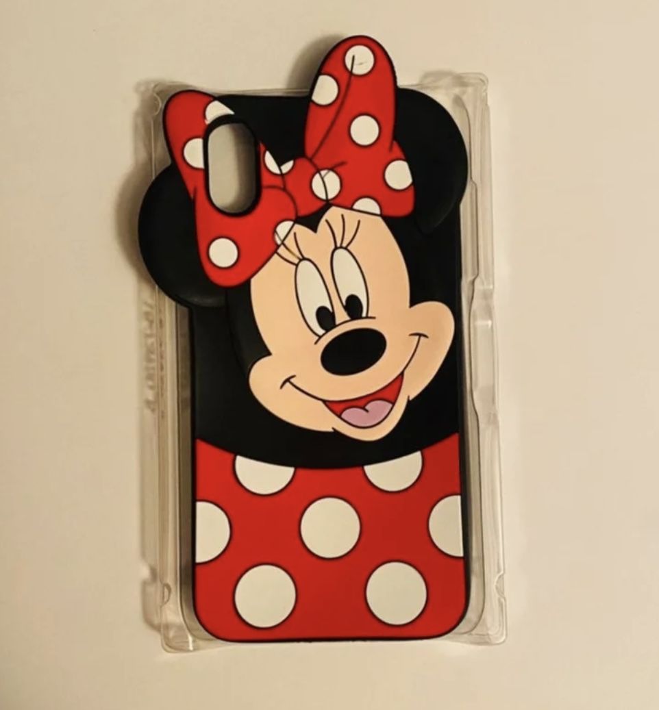 3D Minnie Mouse Case For iPhone X XS