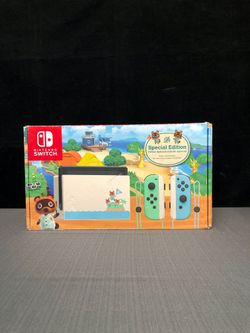 Nintendo Switch Animal Crossing NEW HORIZON Special Edition Console BRAND NEW