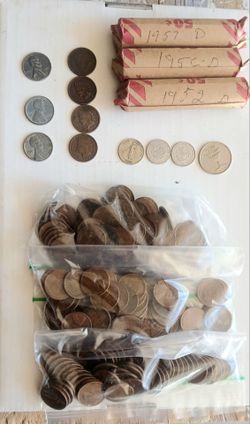 Vintage Lincoln Wheat Penny Lot