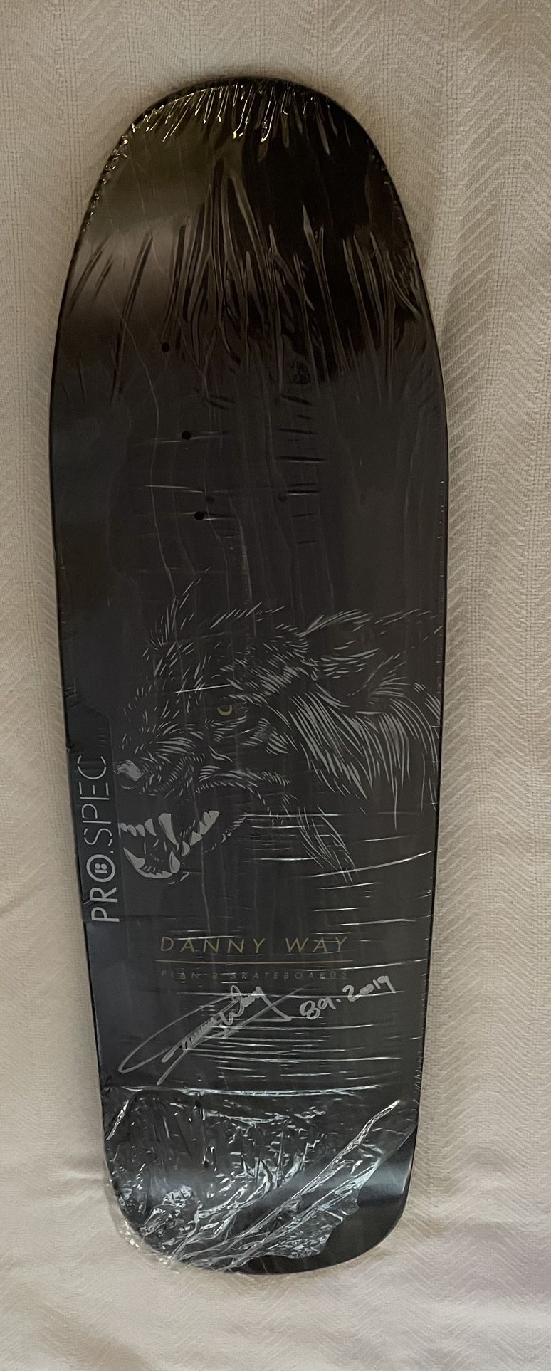 Danny Way Signed Plan B Skateboard Deck