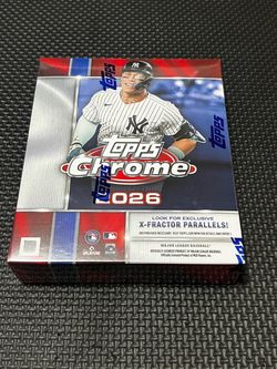 2026 Topps Chrome Baseball Mega Box