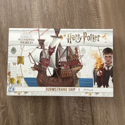 New And Unopened Visiting World, Harry Potter Durst Ship 3-D Puzzle