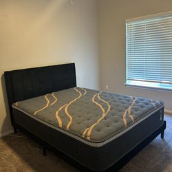 Queen Mattress With Bed Frame 