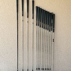 WARRIOR Matching Complete Golf Clubs Set Oversize Grips