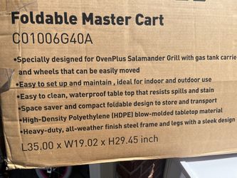 Foldable Master Cart