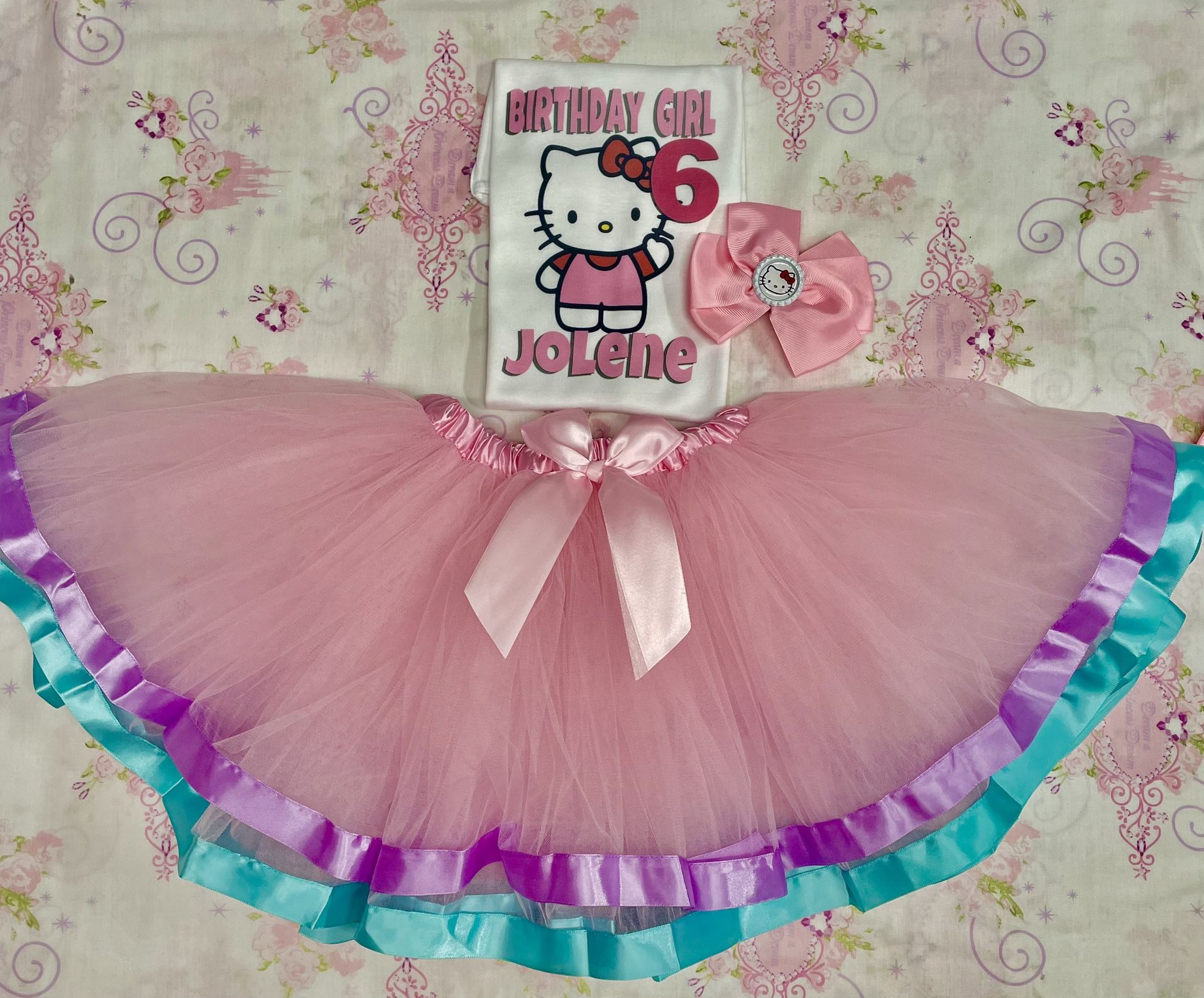 hello Kitty 6th birthday tutu Dress personalized with name and number set of 3 pieces for Sale in Grand Terrace, CA - OfferUp hello Kitty 6th birthday tutu Dress personalized with name and number set of 3 pieces for Sale in Grand Terrace, CA - OfferUp