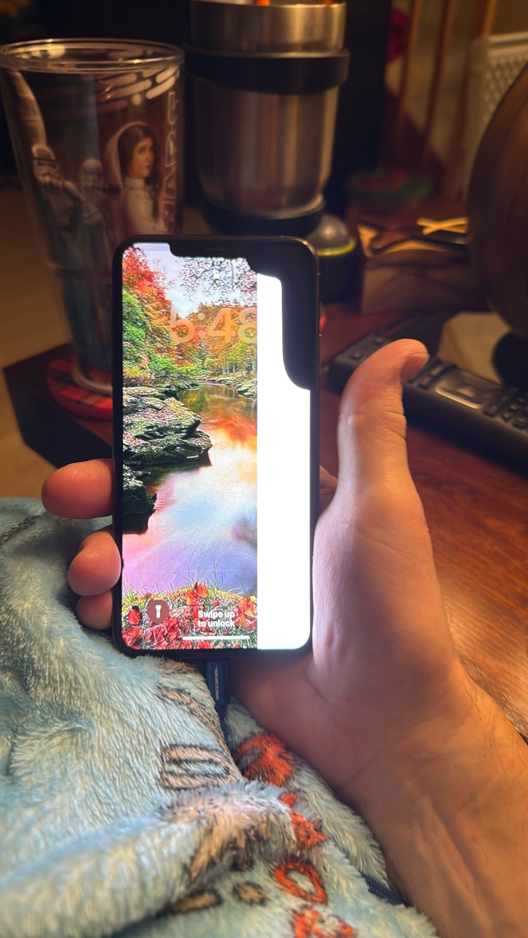 iPhone 11 Pro Damaged Led And Back Case Parts Only