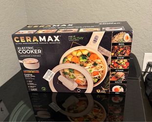 CeraMax Electric Cooker Ceramic Nonstick