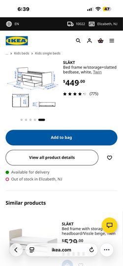 2 Twin Beds w/ Storage - Roosevelt Island - pickup by 6/18