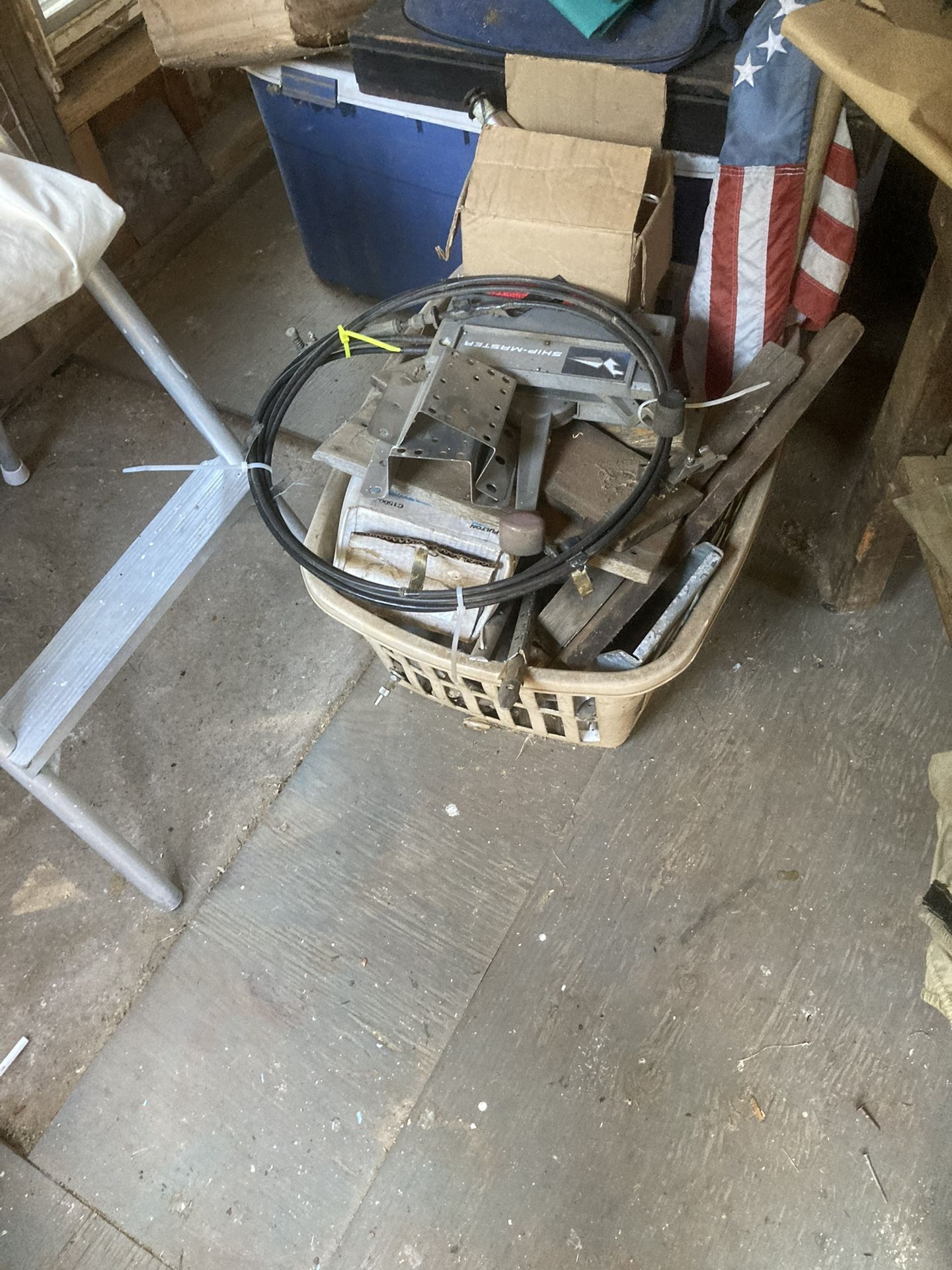 Assorted New And Used Boat Parts