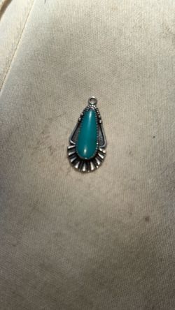 Bell sterling with turquoise