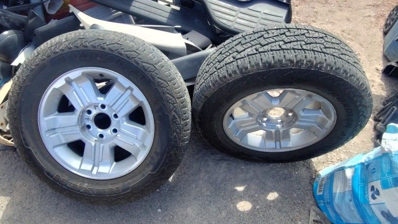 Tex 2 Rims 6 Lug 18