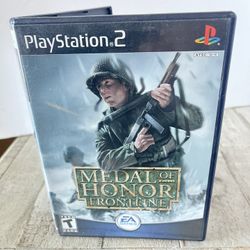 Metal of Honor Frontline Sony Playstation 2