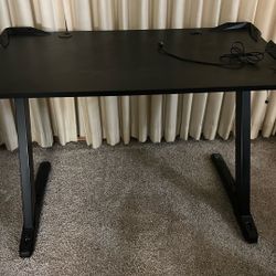 Black Champion Gaming Desk
