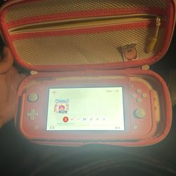 Nintendo switch lite pink 