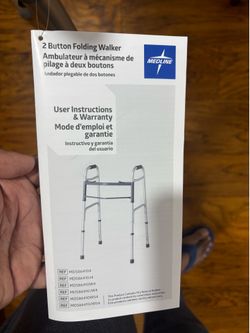 Folding walker
