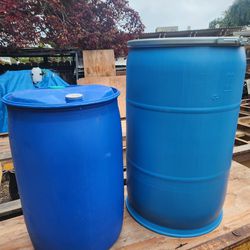 Blue Food Grade Barrels