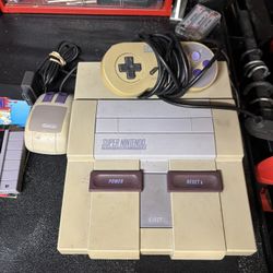 Super Nintendo And Some Games