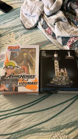 Collectible action, figure and Lego set