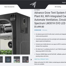 AC Infinity 5x5 Pro Complete Grow Kit (Brand New)